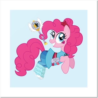 Pinkie Pie Butterfly Posters and Art